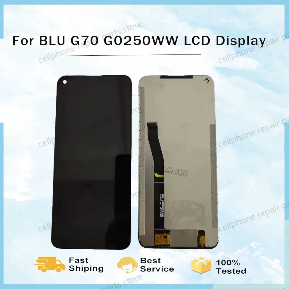 

Оригинальный ЖК-дисплей для BLU G70 ЖК-дисплей + сенсорный экран в сборе, хорошо протестирован, ЖК-дисплей для BLU G70 G0250WW, ЖК-экран