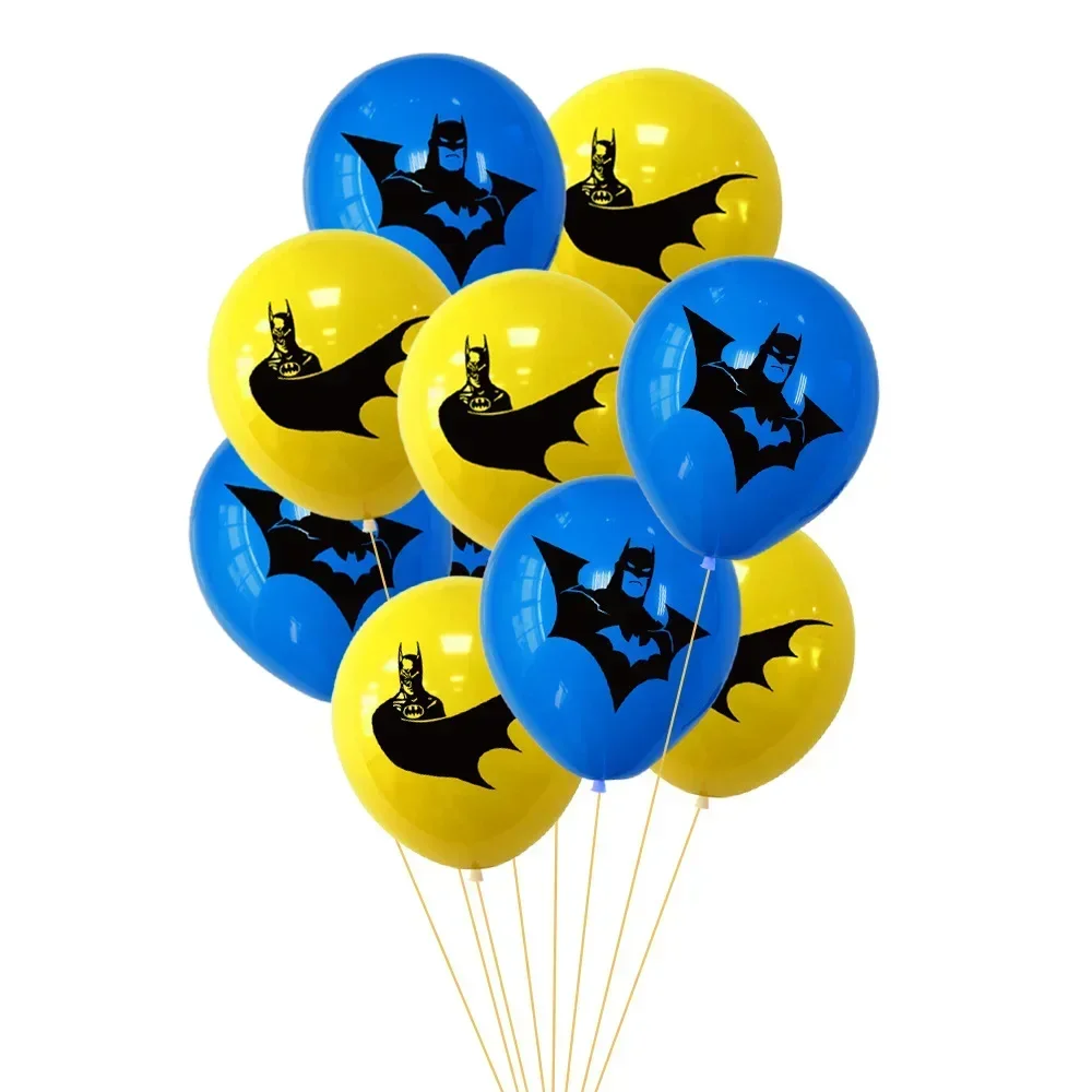 Batman Anime Cartoon Balloon Set Birthday Party film Decoration Supplies Childrens Photography Background Decoration Props gifts