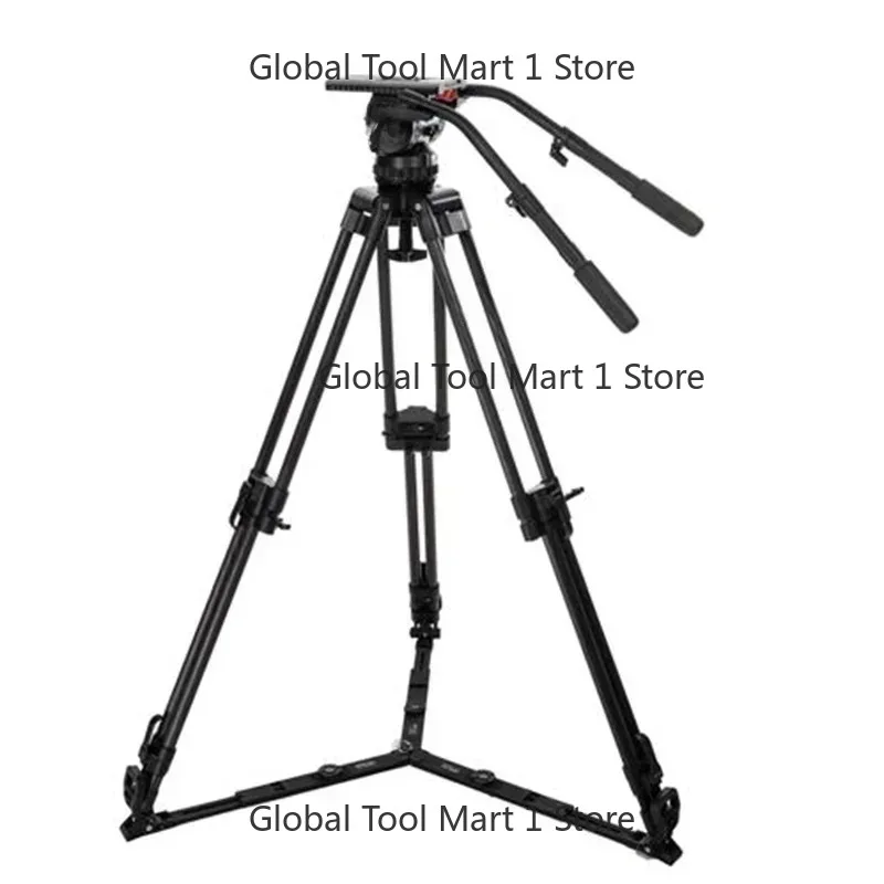 Photography Equip-ment Secc-ed Reach Plus 4 Kit Professional CCTV Broadcasting Video Tripod 32KG Loading