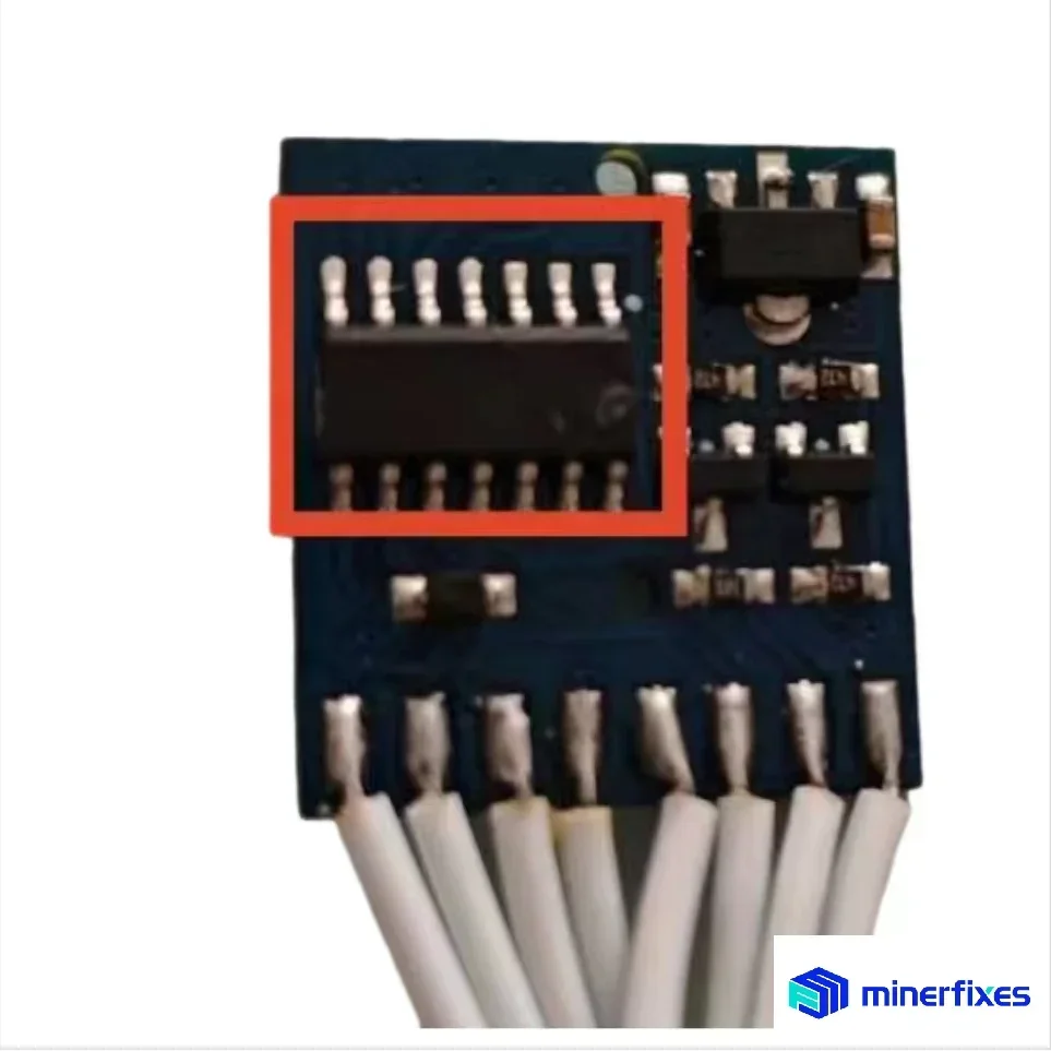 2pcs/pack Fan Speed Simulator Bitmain Antminer 12V 2-in-1 Square 4Pin Fan Simulator Emulator Special For Antminer KS5 KS5pro