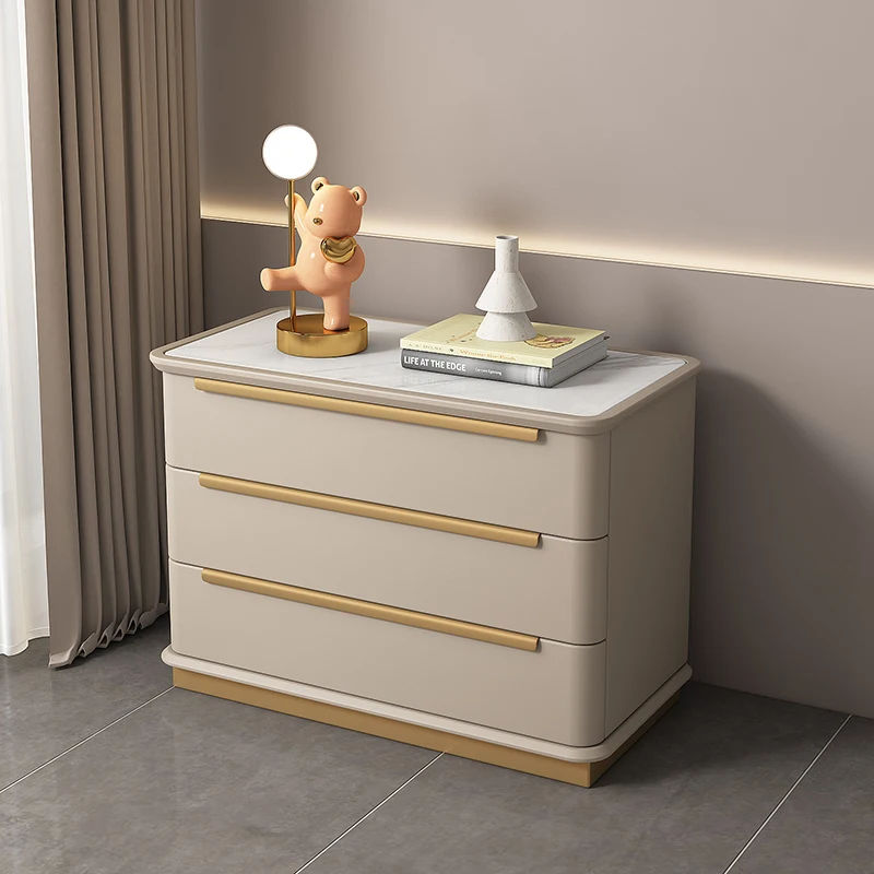 m For European Bedside Tables Luxury Style With Drawers Storage Nightstands Elegant Camera Bedroom Furniture m