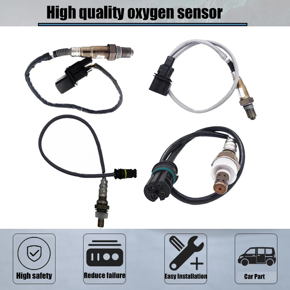11787512985 11787530282 11787530285 11787547313 Front Rear Lambda O2 Oxygen Sensor BMW 1 E87 120i 3 E90 320i N46 X3 E85 E87 3.5L