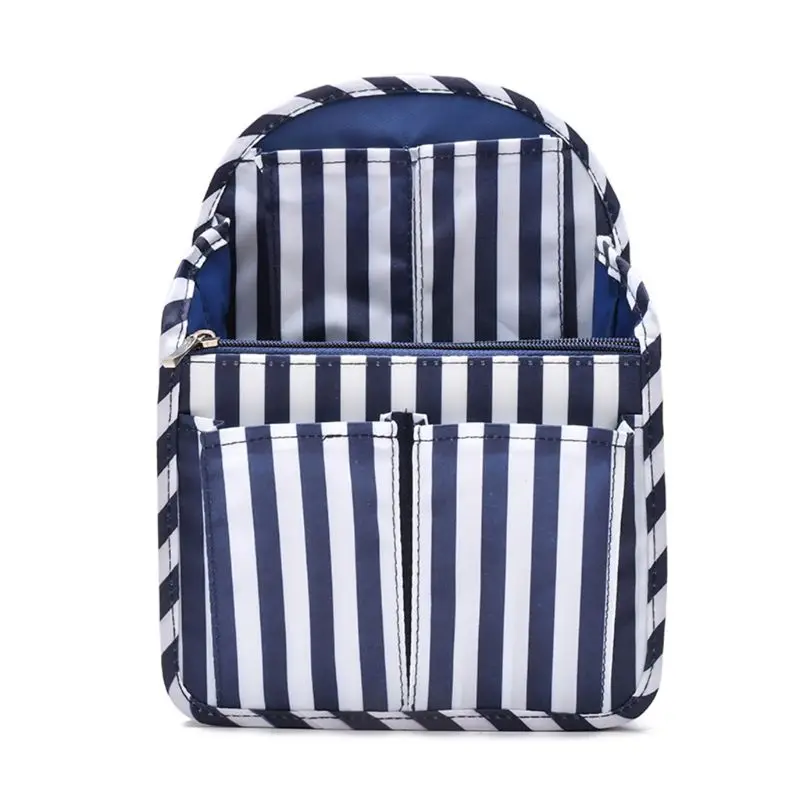 Bolsa organizadora con inserción mochila, bolsa bolso con múltiples bolsillos para estuche