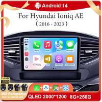 Android 14 Carplay Auto For Hyundai Ioniq AE 2016 2017 2018 2019 2020 2021-2023 Car Radio Multimedia Video Player Stereo GPS DSP