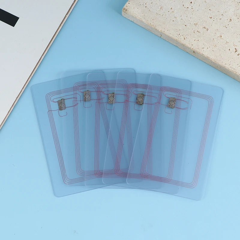Transparent Blank NFC 215 Card 5/10/20Pcs Rewritable Programmable Tags Compatible With Amiibo For Smart Home Access Control