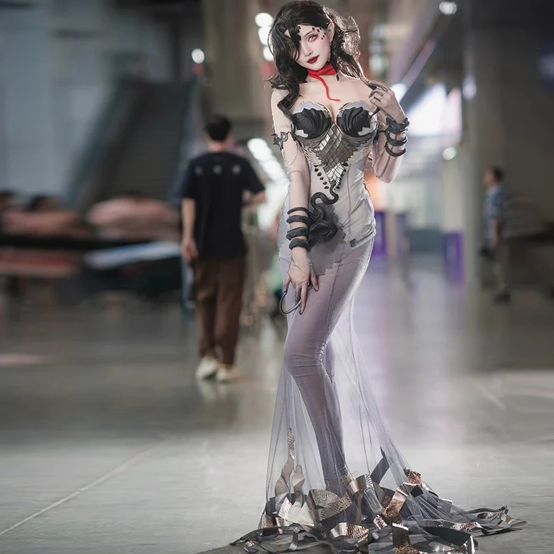 

Irelia H Store izanami from Onmyoji izanami Cosplay Costume cheongsame sexy lingeries women Carnival Party Role Play Clothing