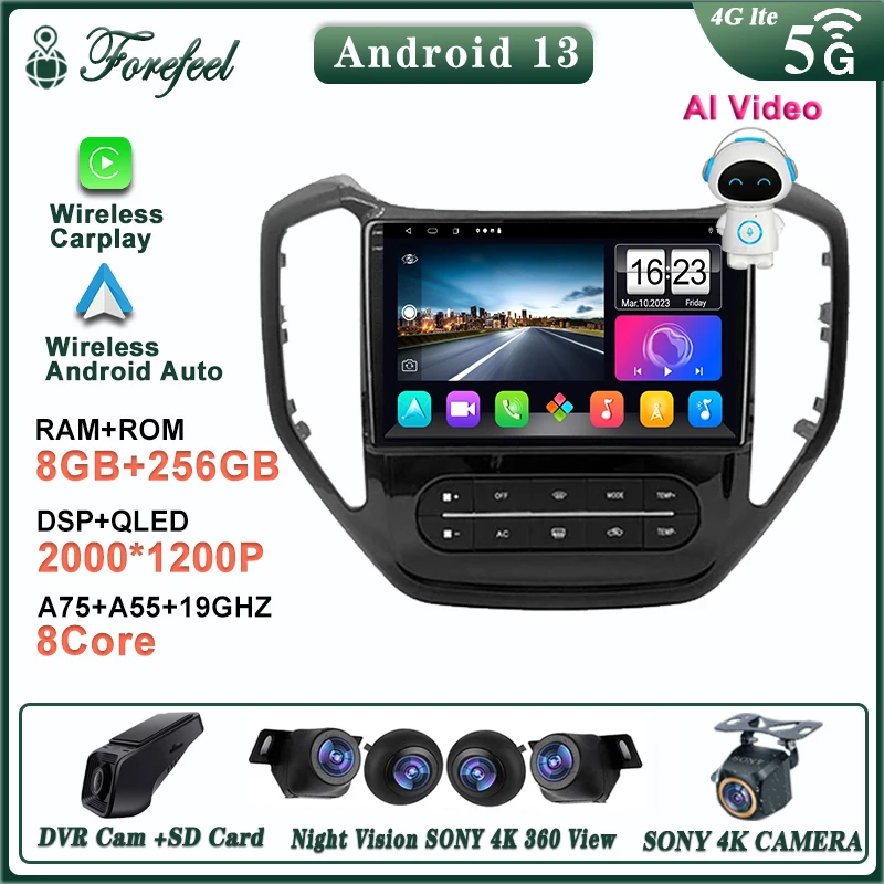 

Android 13 For Changan Auchan CX70 2016 - 2019 Multimedia Car Vehicle Monitor Autoradio Screen TV Navigation Stereo Player Radio