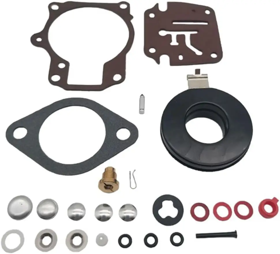 Carburetor Carb Repair Rebuild Kit for Johnson Evinrude 20 25 28 30 40 45 48 50 60 70 hp 396701 1969 & Later 23-082