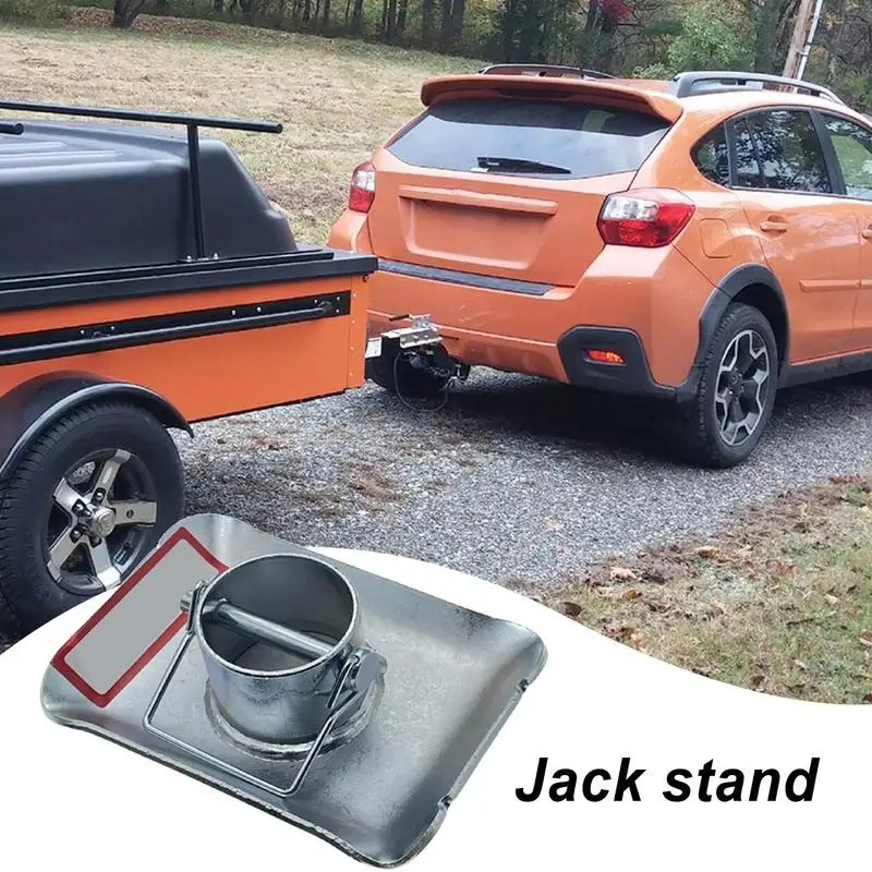 

RV Jack Pads 2000 Lb Support Universall Caravan Jack Pads Leveller Wheel Foot Leg Support Jacking Lift Pad Support Stand