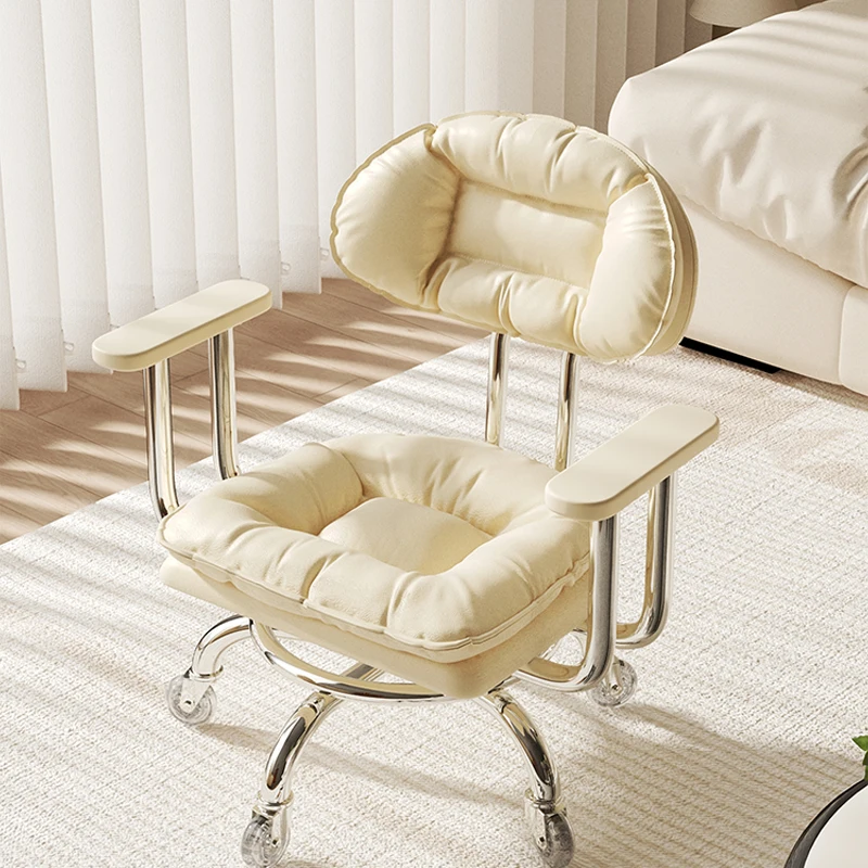 New Model of Children's Small Chair with Backrest, Crystal Universal Wheel, Rotating Small Stool, Can Be Used for Changing Shoes