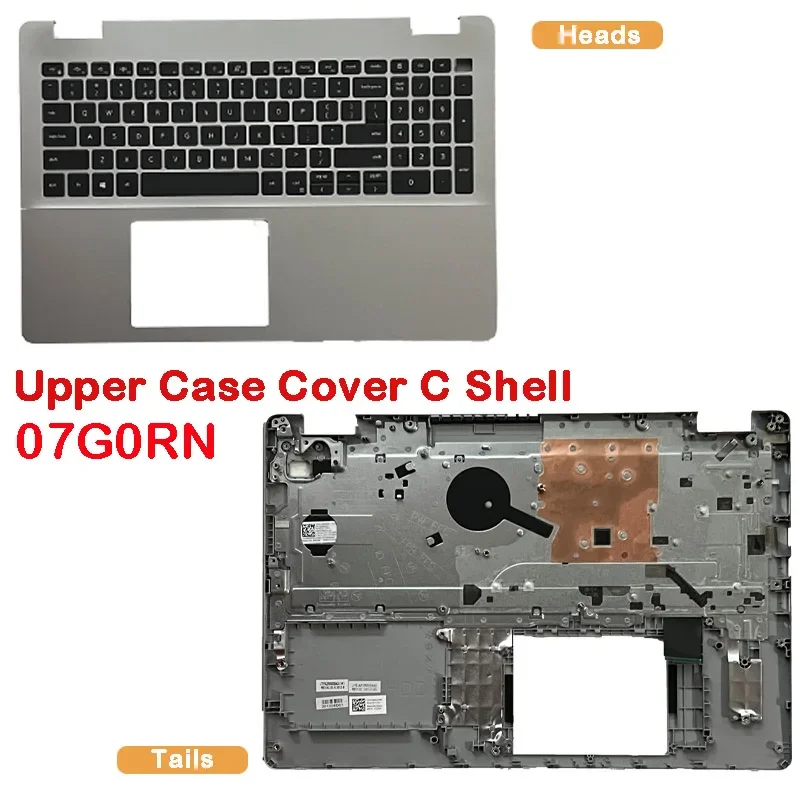 New For Dell Inspiron 15 5000 5593 Upper Case Cover C Shell 07G0RN notebook  laptops  laptops