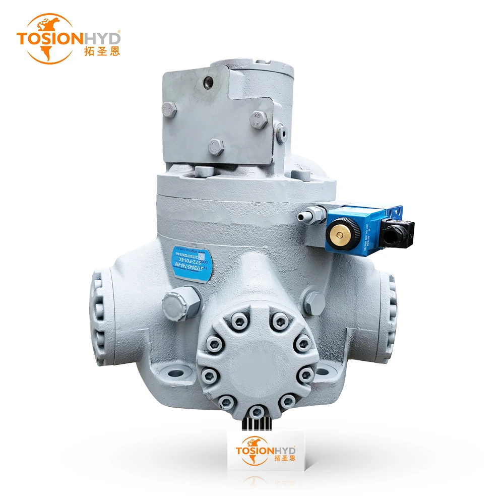 STF HMB HMC Track Drive Motorized Piston Hydraulic Rotator Motor 3kW 23MPA for Concrete Mixer
