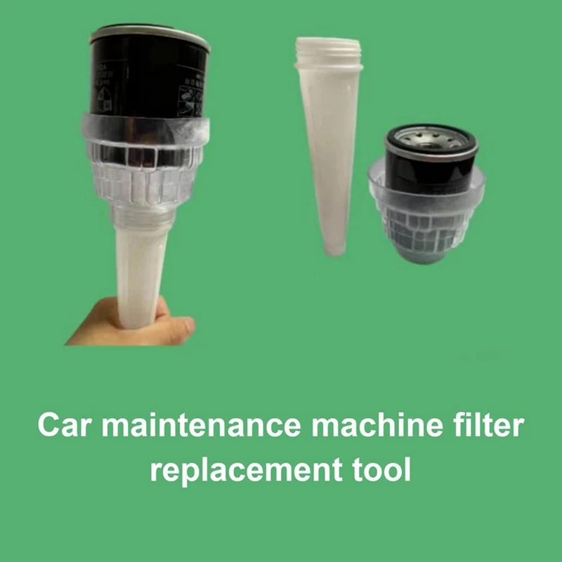 Machine Filter Funnel Anti-Scalding Spill-Free Oil Filter Funnel For Car Repair Outdoor