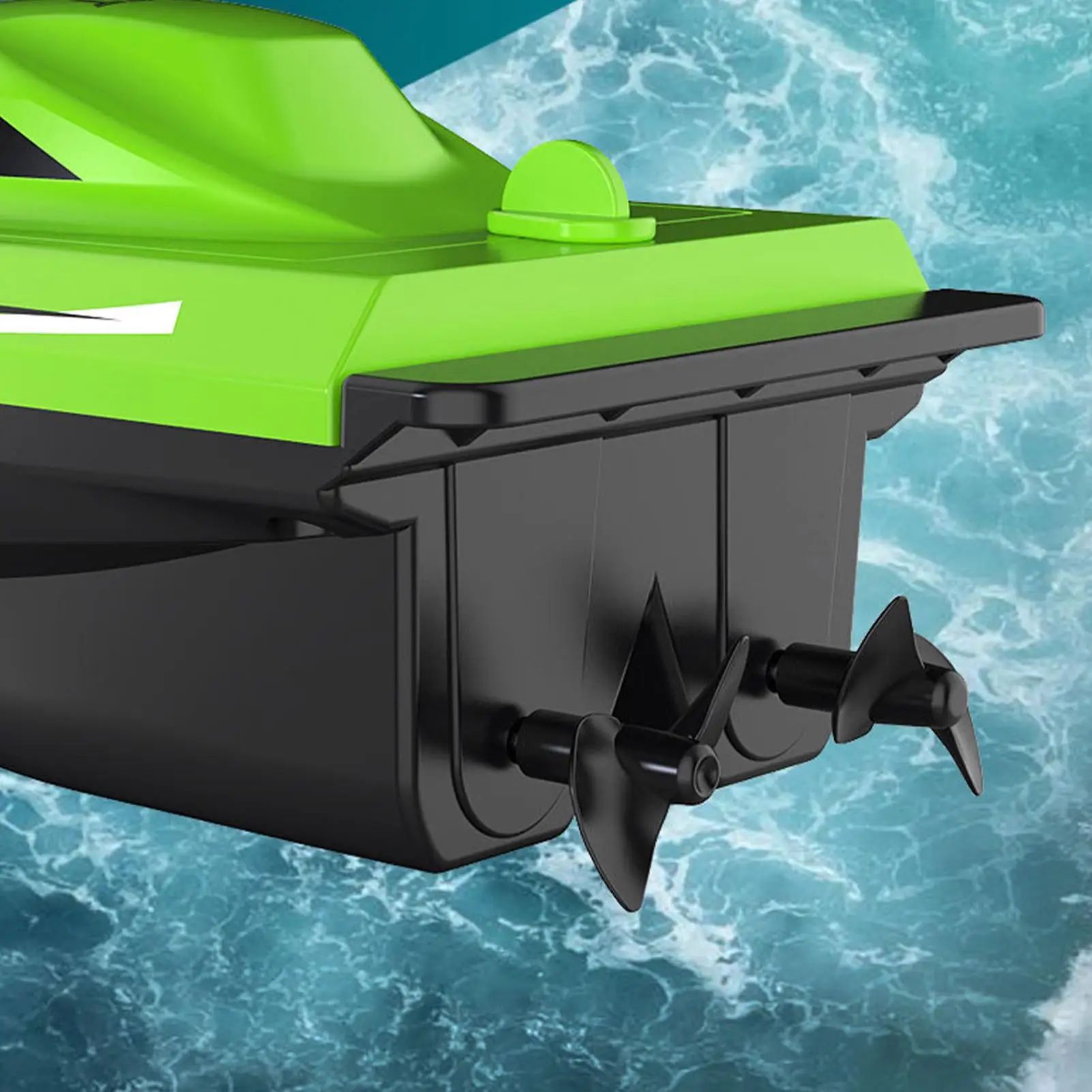 Remote Control Boats 2.4g High Speed Kid Toy Submarine Model With Double Motors Rc Speed Boat For Lake Pool Summer Water Beach