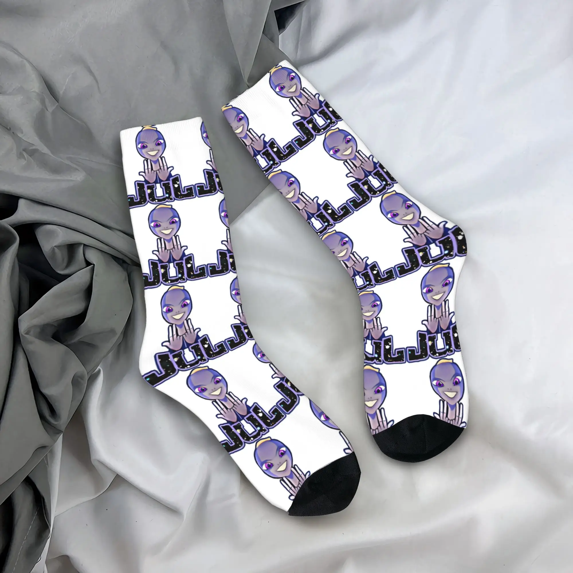 

Носки JUL Rapper, чулки в стиле ретро, дышащие спортивные носки для пары, осенние противоскользящие носки с графическим рисунком