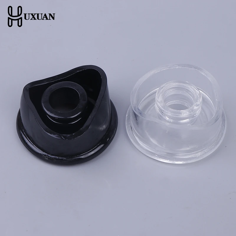 【New】1 PCS Clear/Black Universal Precision Comfort Cylinder Seal Sleeve Silicone Replacement Silicone Ring