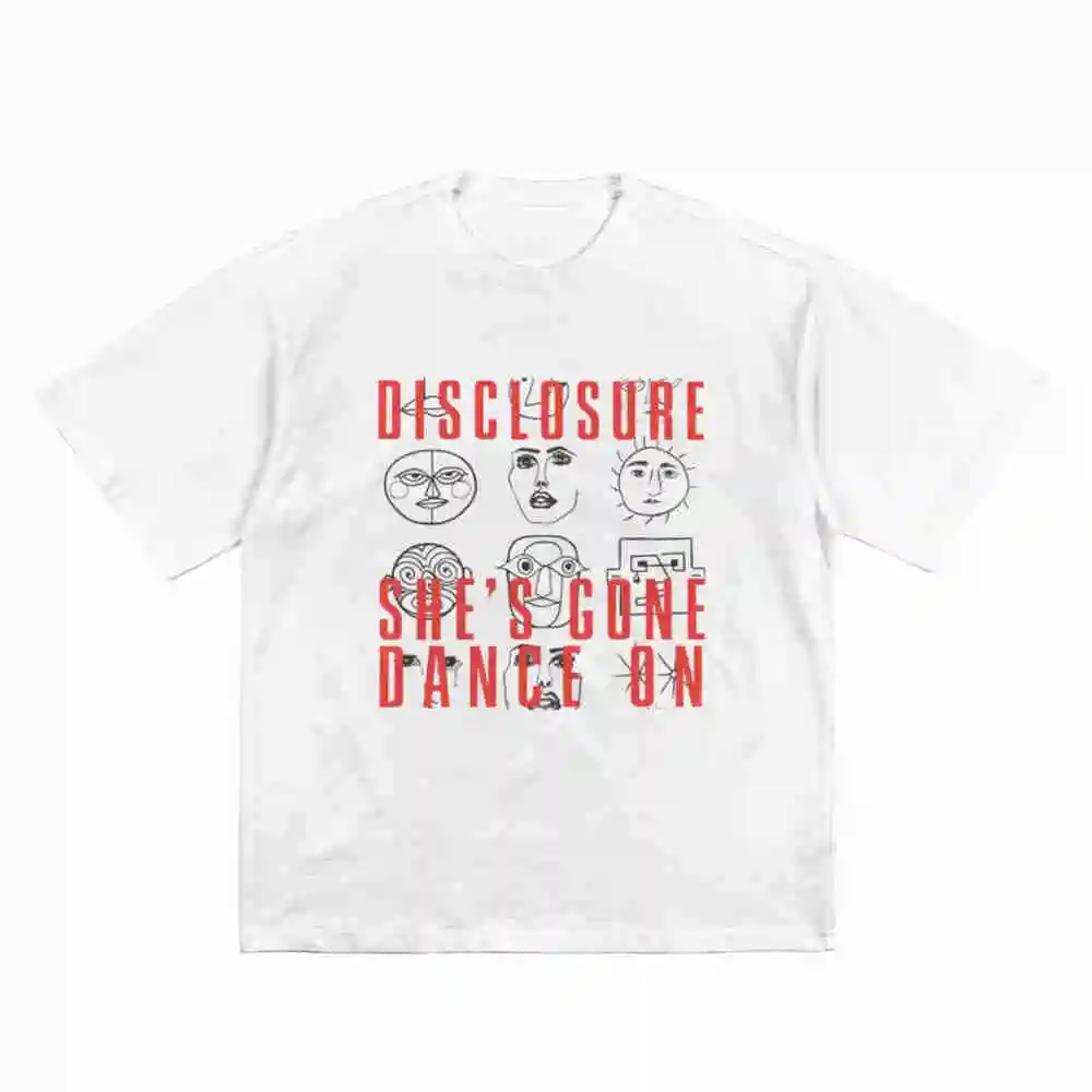 Disclosure She's Gone Dance On Short Sleeve Tee 100% Cotton T-Shirt