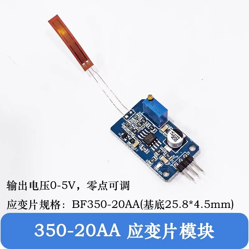 Strain Gauge, Bend Sensor Module Pressure Signal Acquisition Amplification Replace Flex Robot Electronic Gloves