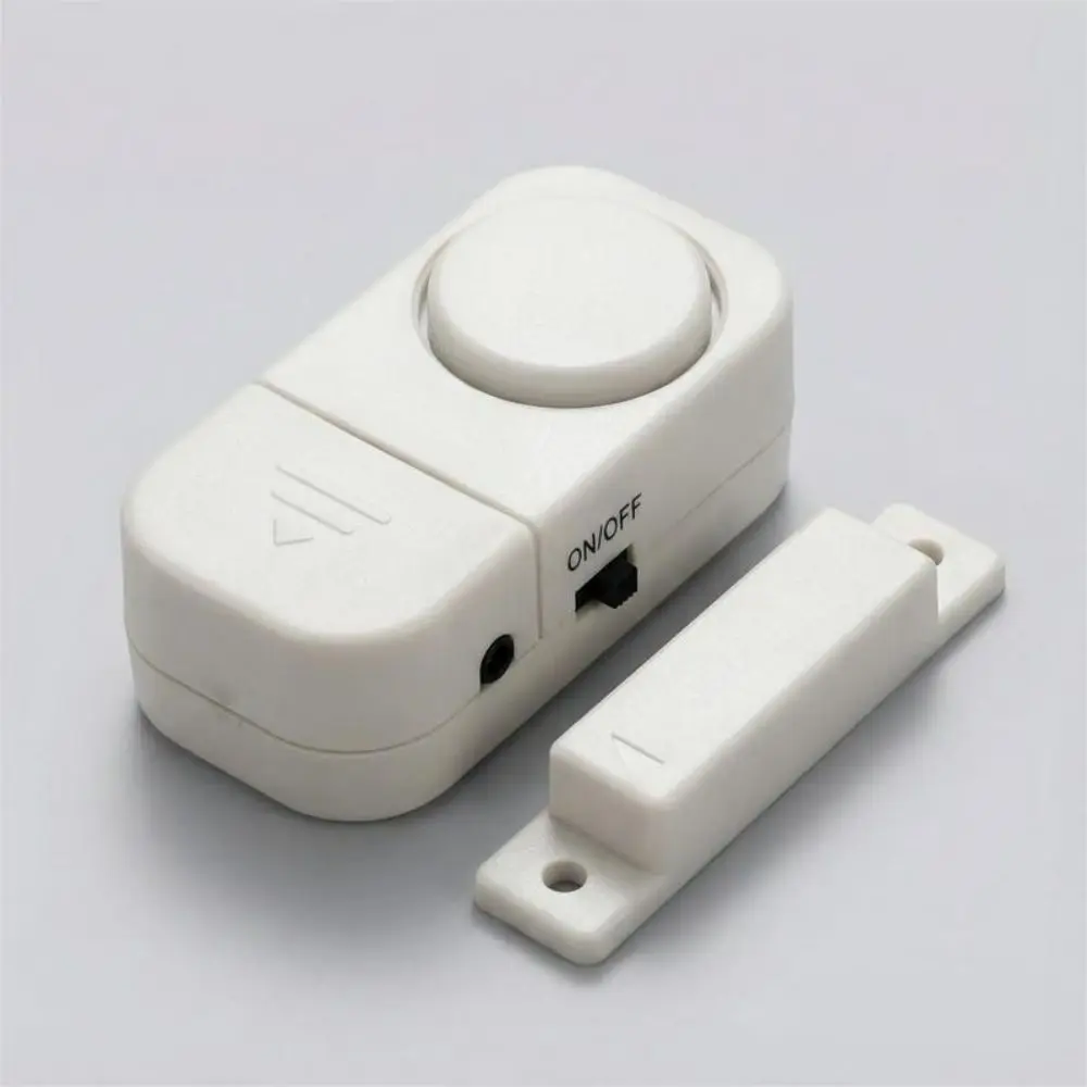 High Volume Anti-theft Doorbell Alarm Wireless Self-adhesive Burglar Alarm Easy Installation Window Alarm for Home Security