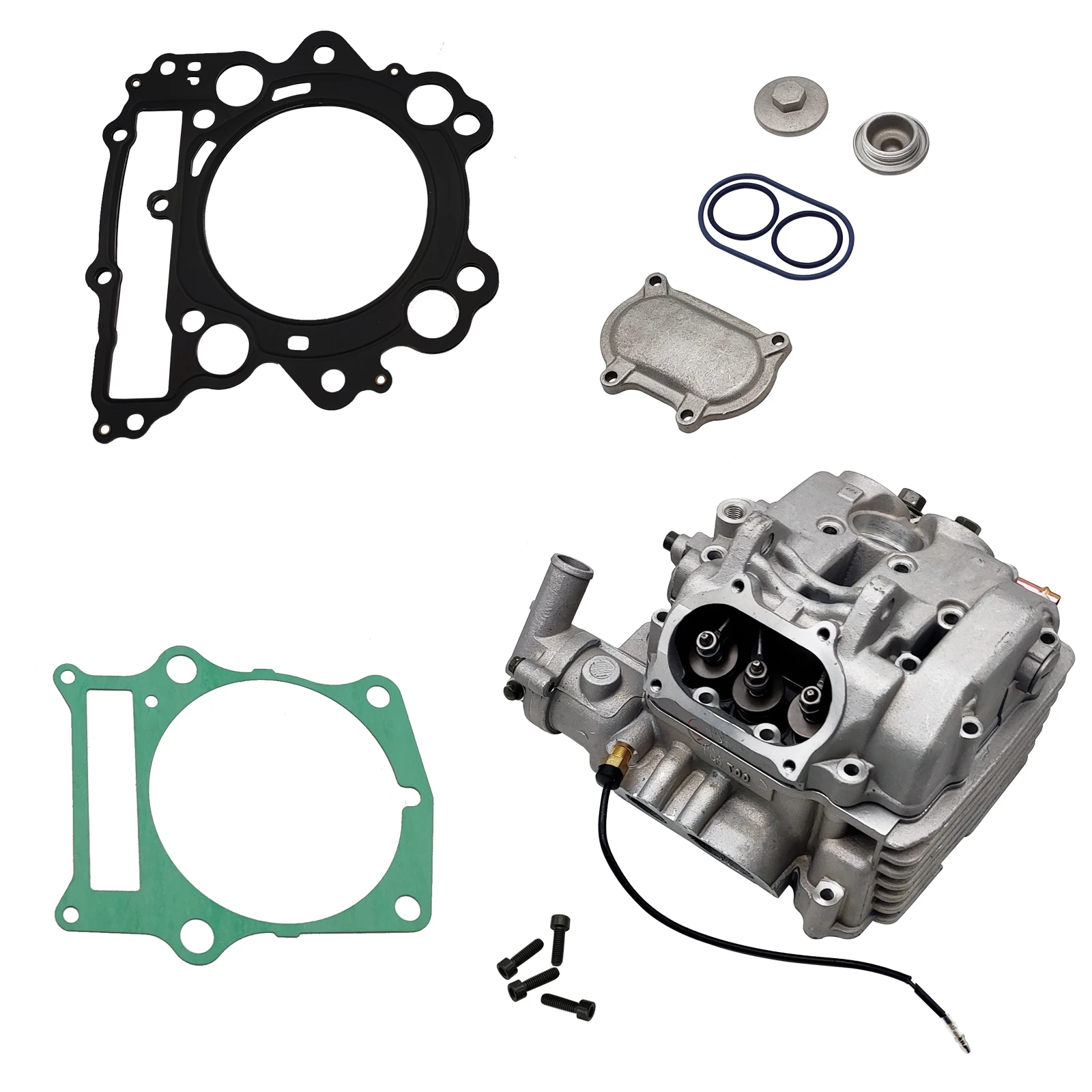 Cylinder Head Assembly with Gasket（Carburetor Status） For Hisun 700 ATV UTV HS CODE 12200-007000-0000  1220A-007-0000