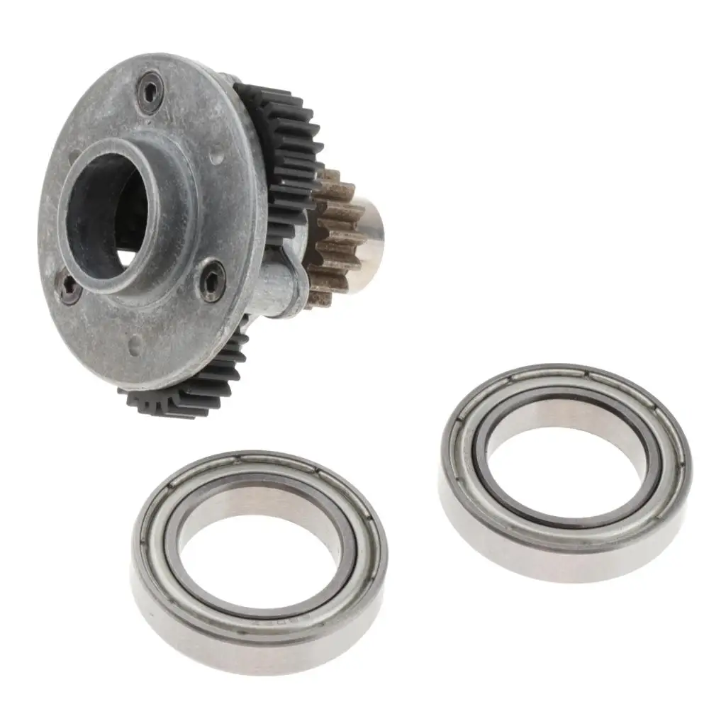 Metal RC Car Gearbox Accessory 1 by 10 Upgrade Parts for HG P408 Planetary Reduction Assembly