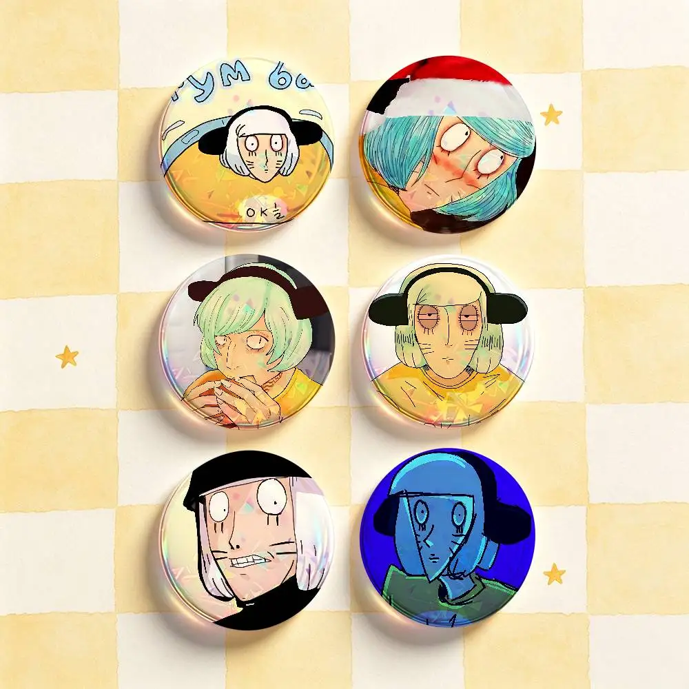 N-Nyon Ranfren Custom Badges 75mm 44mm 25mm 32mm 58mm Hat Backpack Accessories Toys Collect Gifts Large
