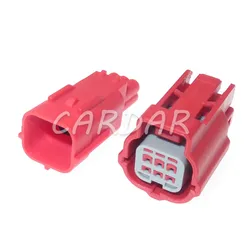 1 Set 6 Pin MWTRB-06-1A-R MWTPB-06-1A-R Car OBD Diagnostic Plug AC Assembly Auto Universal Socket Automotive Connector