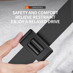 MIXSAS Recommen Car Safety Belt Adjustment Clip Limiter 1/2PCS Seatbelt Holder Portable Anti-Slip Safety Fixing Clip for All Car