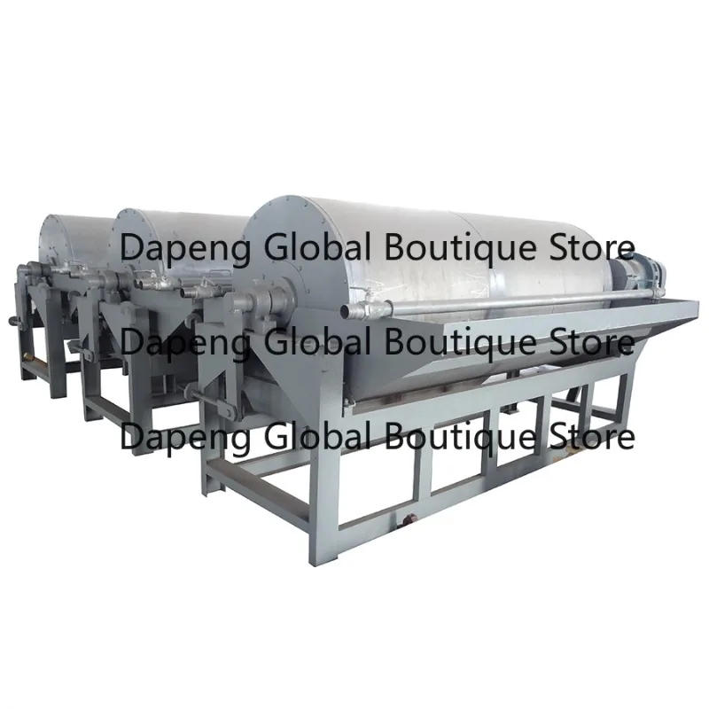 Hot Selling CTB Series Wet Mag-netic Drum Separator Iron Sand Processing Equipment Motor Gearbox Core Components