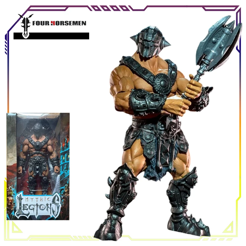 Vier Ruiters Studios originele Mythic Legions Luxe soldaten Serie Barbarian Warrior Action Figure Model Speelgoed Geschenken voor jongens