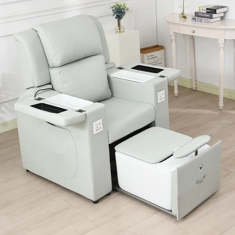 Professional Spa Pedicure Chairs Squish Foot Folding Massage Pedicure Chairs Beautician Antistress Salon Furniture Mobili LLPC