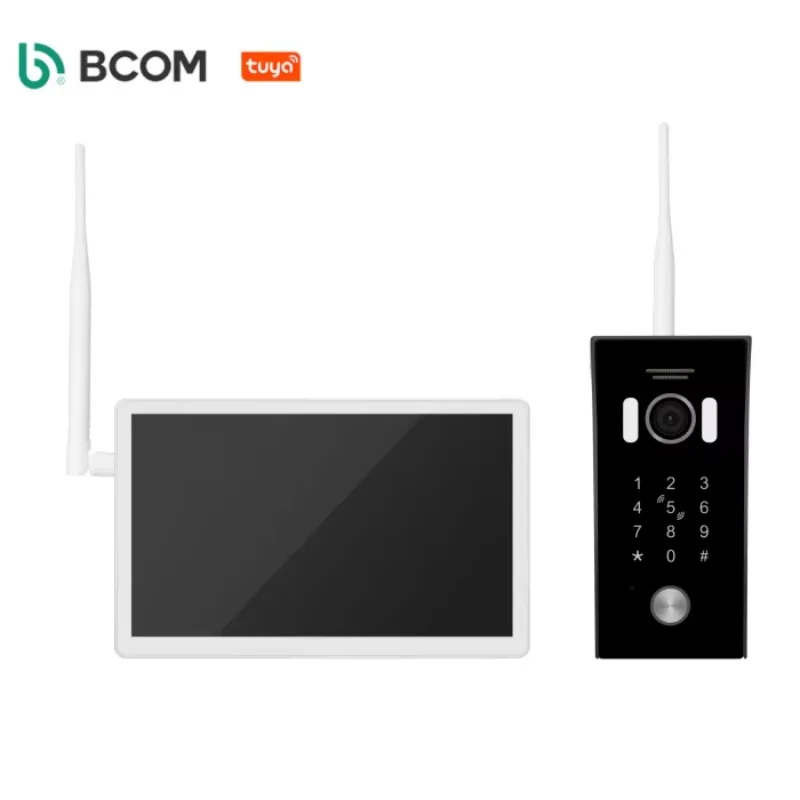 Bcom Video Intercom Door Camera Bell Doorbell Camera Wifi Video Doorbell Intercom System Interphone System Wireless Doorbell