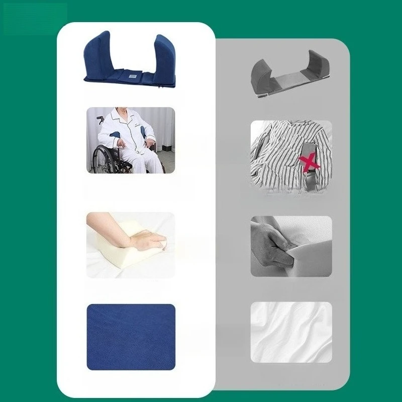 Wheelchair Anti Side Deviation Pad, Elderly Horizontal Sponge Wedge Pad, Wheelchair Back Positioning Support, Waist Pad