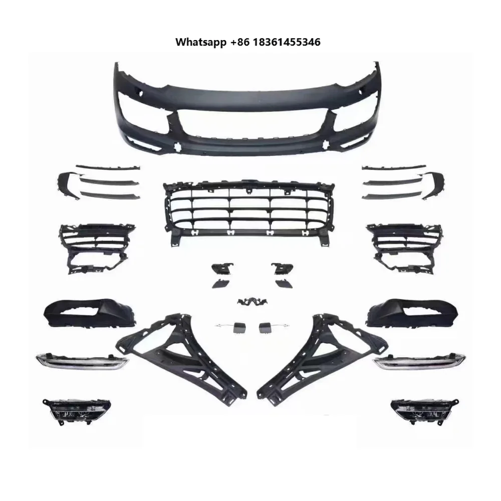 

Car Body Kit Front Bumper Kit Full Refit Set Car Body Kit for 15-17 TURBO