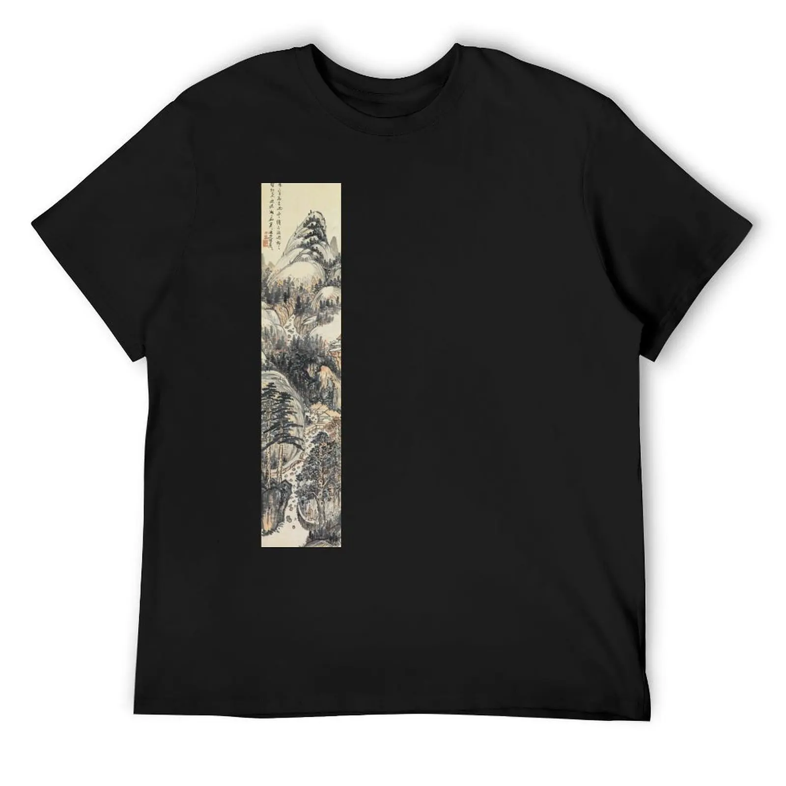 

Traditional Japanese Woodblock Print T-Shirt luxury t-shirt graphic t shirt vintage tops mens shirts graphic tee
