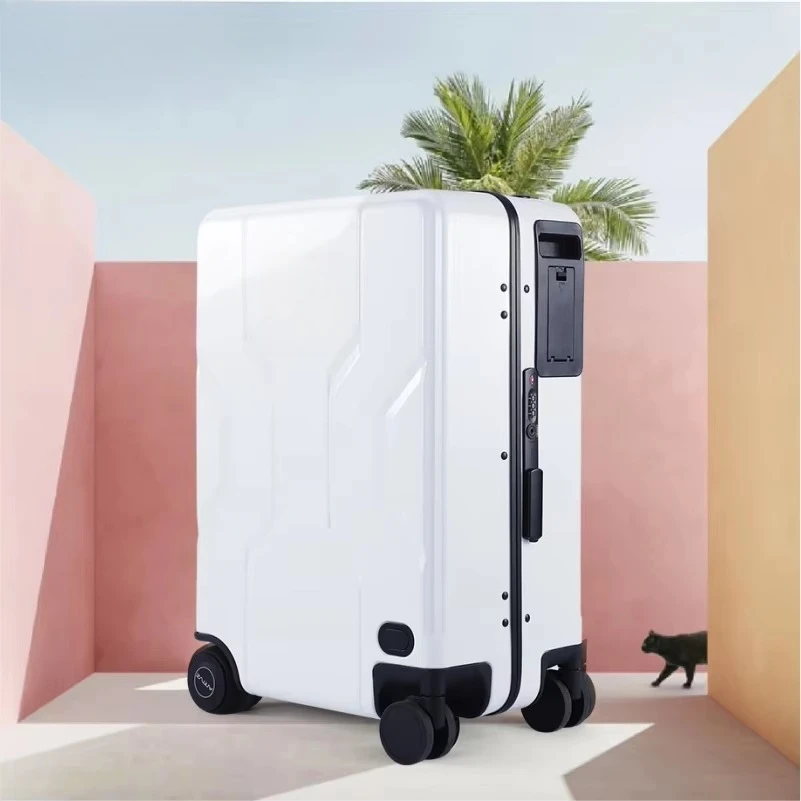 Smart Automatic Follow Business Travel Suitcase PC Material Waterproof Anti-theft Lightweight and Durable