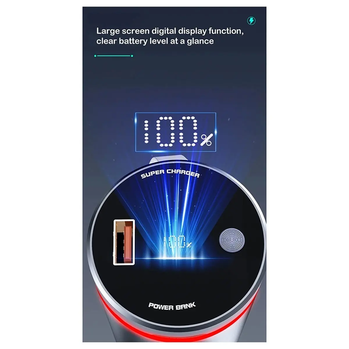 

Новый корпус для повербанка HowAA87 22.5W с быстрой зарядкой, 46950 DIY, из алюминиевого сплава, с LED-дисплеем