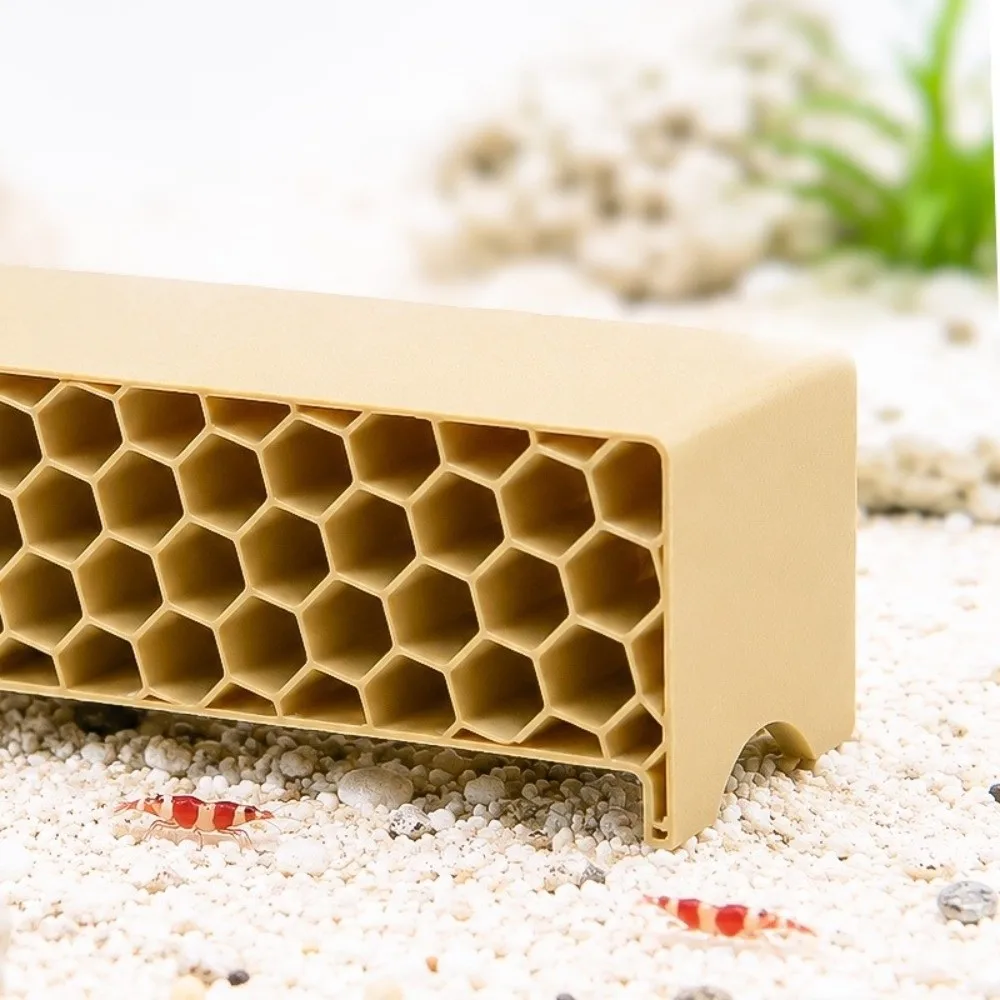 3D Printed Fish Shrimp Hideout Shelter Safe House Hollow Out Aquarium Underground Cave Plastic Grid Multi-level