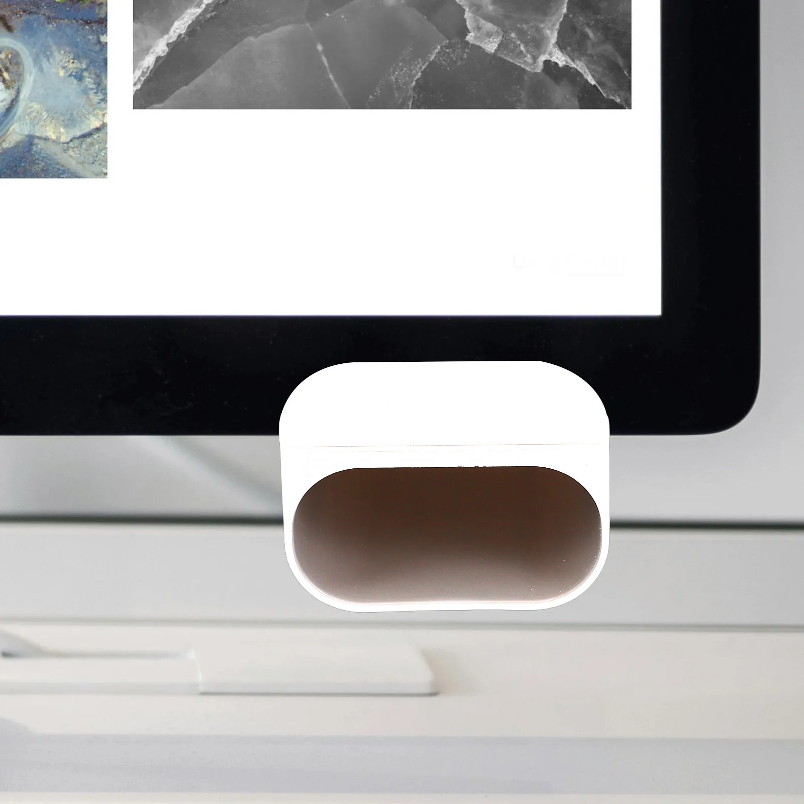 

6Pcs Screen Pen Holders Self-Adhesive Pencil Holder Office Supplies Desk Organizer Multi-Function Sticky Pen Storage for Monitor