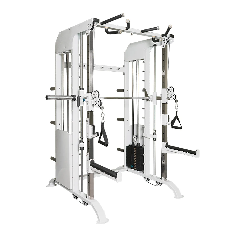 Multi Functional Home Gym Equipment Steel Smith Machine for Squat Chest Back Leg Exercise with Multi Rack