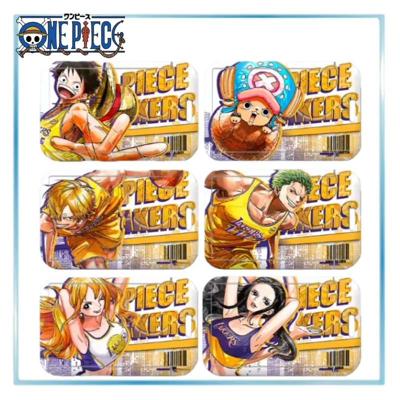 

Цельный чехол для совместной карты Merchandise: Luffy Joba Sanji Nami, защитная сумка для удостоверения личности, портативные и изысканные наклейки в подарок