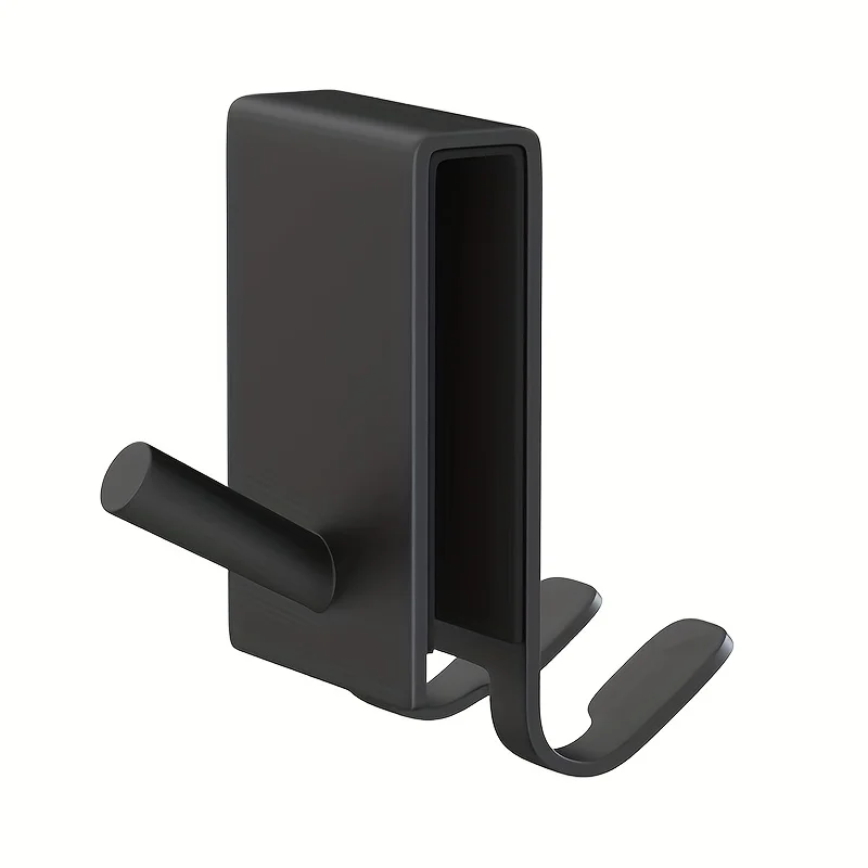 1pc Shower Door Hooks Casual Style Easy Install Door Mount Hangers for Bathroom Glass Doors No-Drill Adhesive - view 2