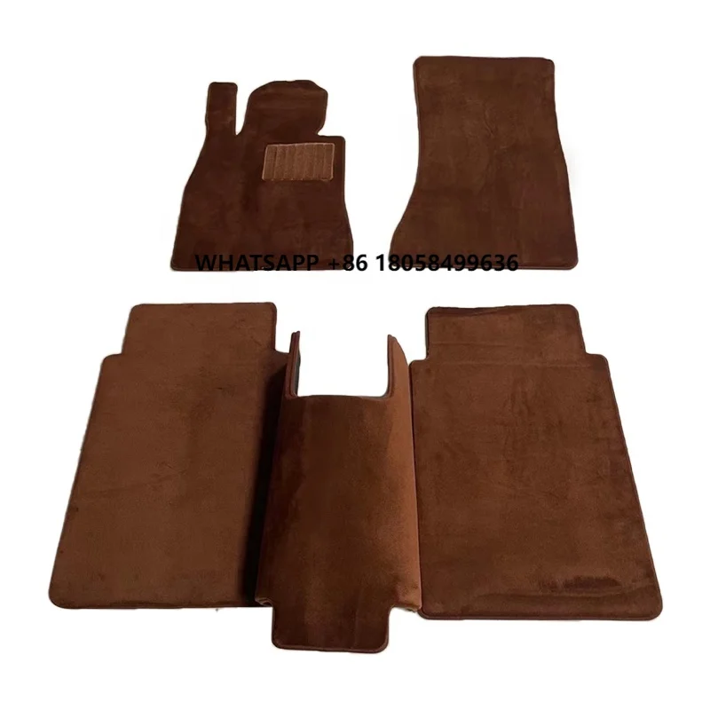 

Самый продаваемый мягкий короткий вьющийся автомобильный коврик из овечьего меха для Mercedes