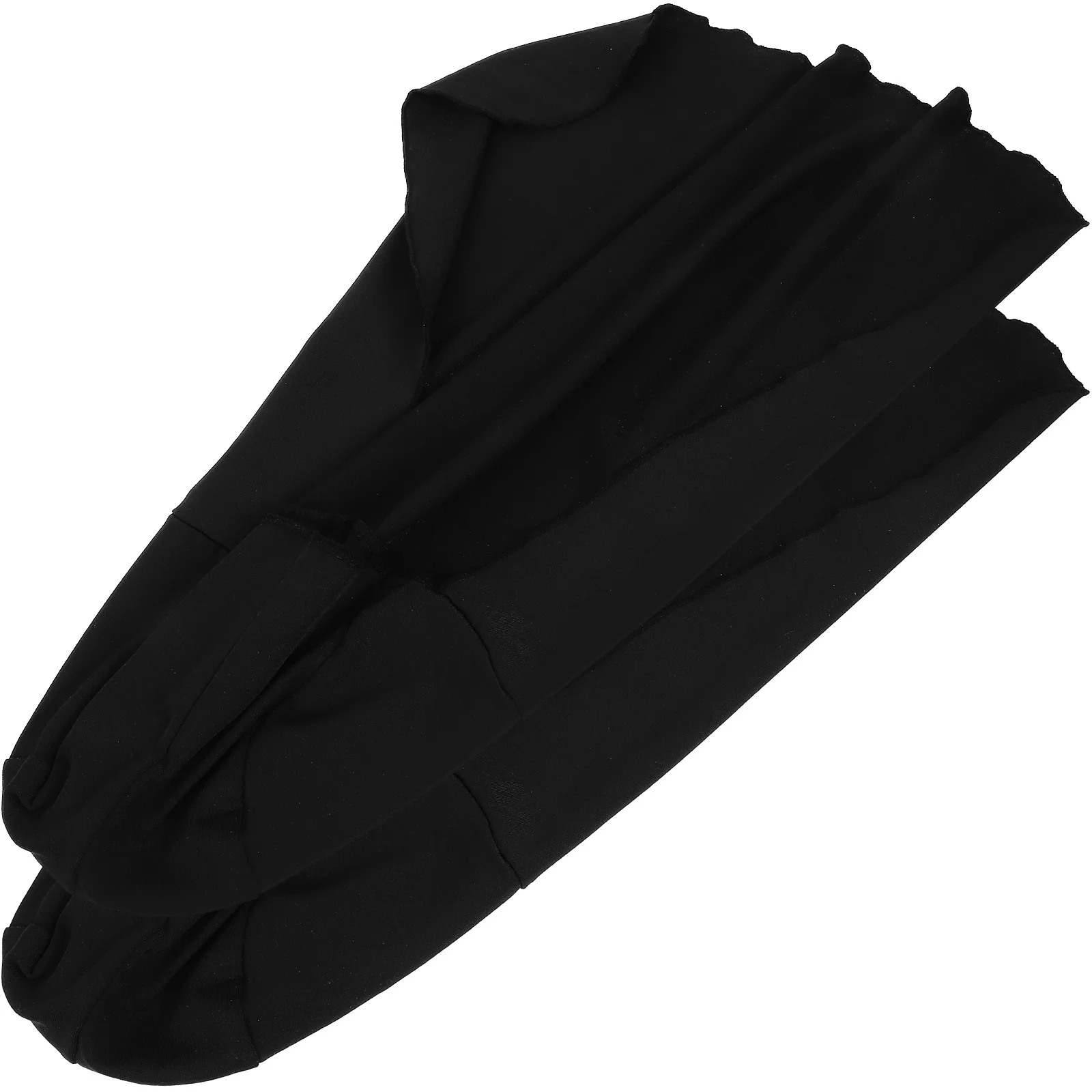 

2 pcs Turban Hats for Fishing Hiking Camping Sun Protection Outdoor Sports Sun Shade Hat With Neck Cover Long Tail Black