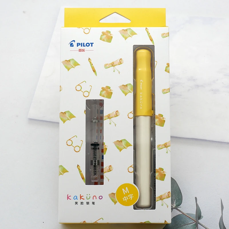 Kawaii Originele Pilot Kakuno Vulpen Inkt Pen Leuke Smiley Gezicht Briefpapier Schoolbenodigdheden Kantoor Voor 2020 Beste Gift FKA-1SR