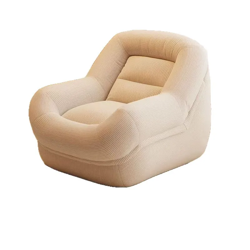 Can lie down or sleep: single French vintage lounge chair in the bedroom and living room