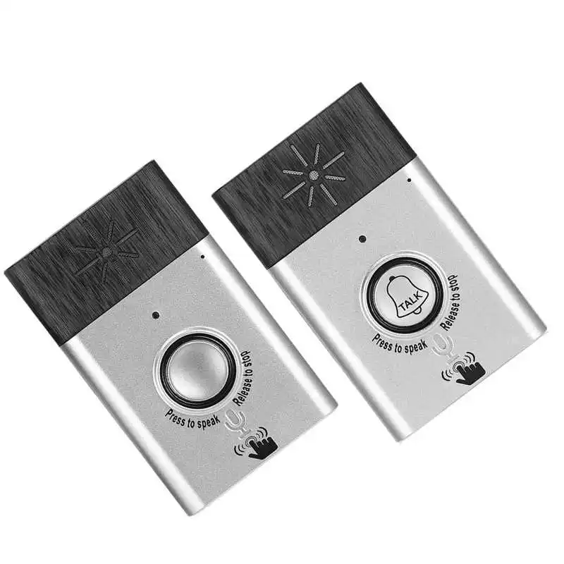 Voz sem fio inteligente 2-way interfone campainha sistema de controle de acesso segurança em casa quente