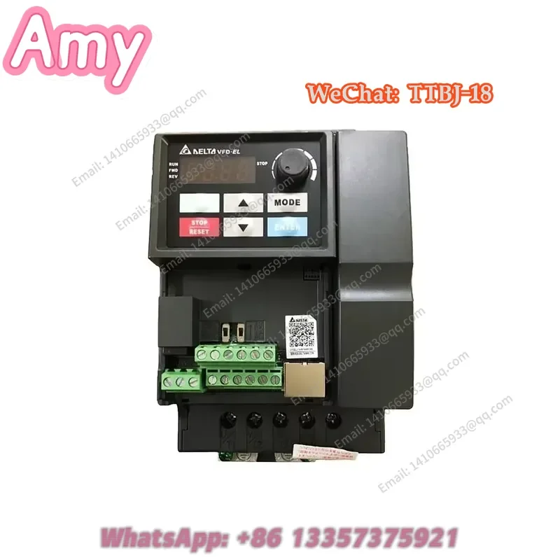 Brand new, , in stock VFD-EL 0.4KW 220V VFD004EL21A Built-in EMI Filter Inverters