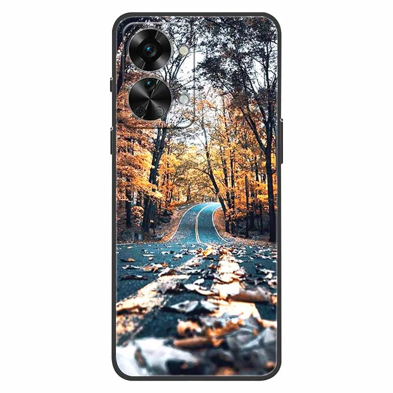 Phone Cases For Oneplus Nord 2T 5G Shockproof Soft TPU Silicone Case Cover for One plus Nord 2T 2022 Shell Nord 2 T Cute Cartoon