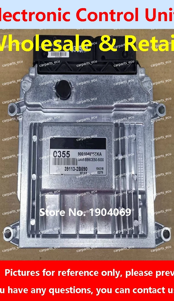 

412 39115-2B462 For Hyundai Elantra KIA BH0 39130-26BH0 Car Engine Computer Board/ECU/M7.9.8 355 39113-2B590